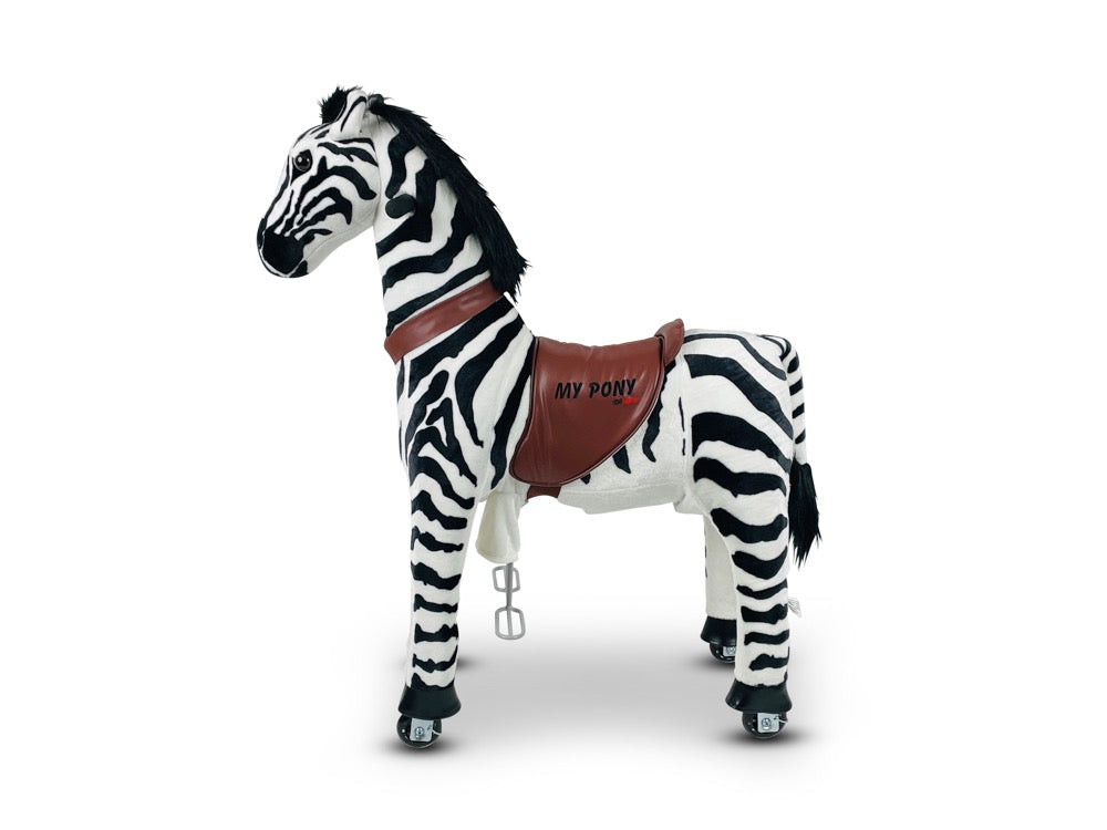 Zebra Pet-ride (maat S of M)