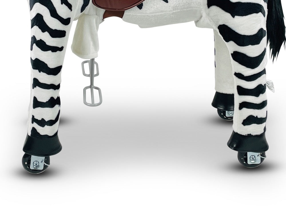 Zebra Pet-ride (maat S of M)