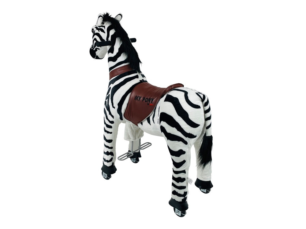 Zebra Pet-ride (maat S of M)