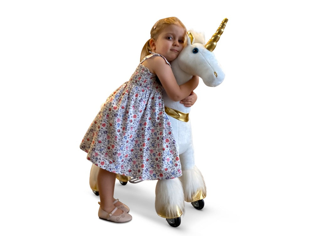 Unicorn Pet-ride Goud