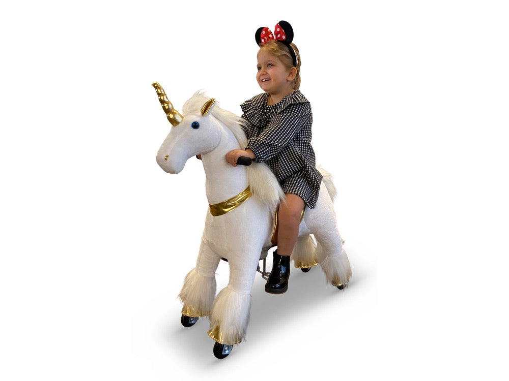 Unicorn Pet-ride Goud