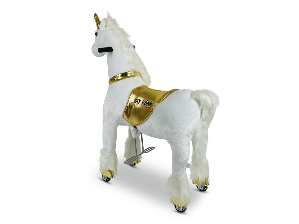 Unicorn Pet-ride Goud