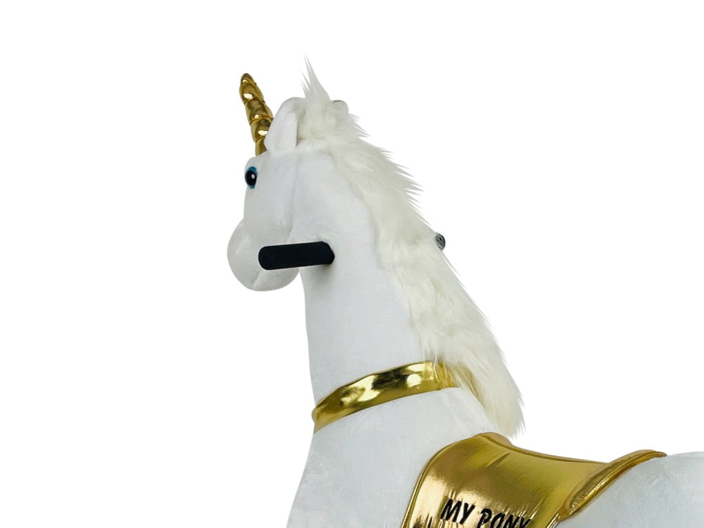 Unicorn Pet-ride Goud