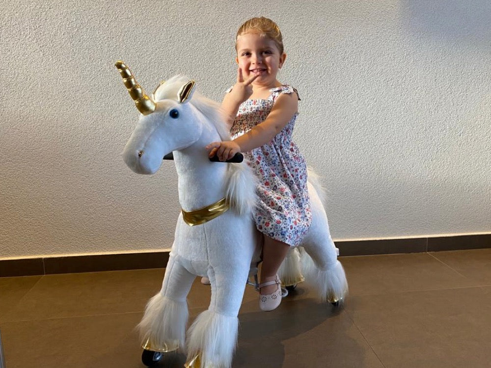 Unicorn Pet-ride Goud