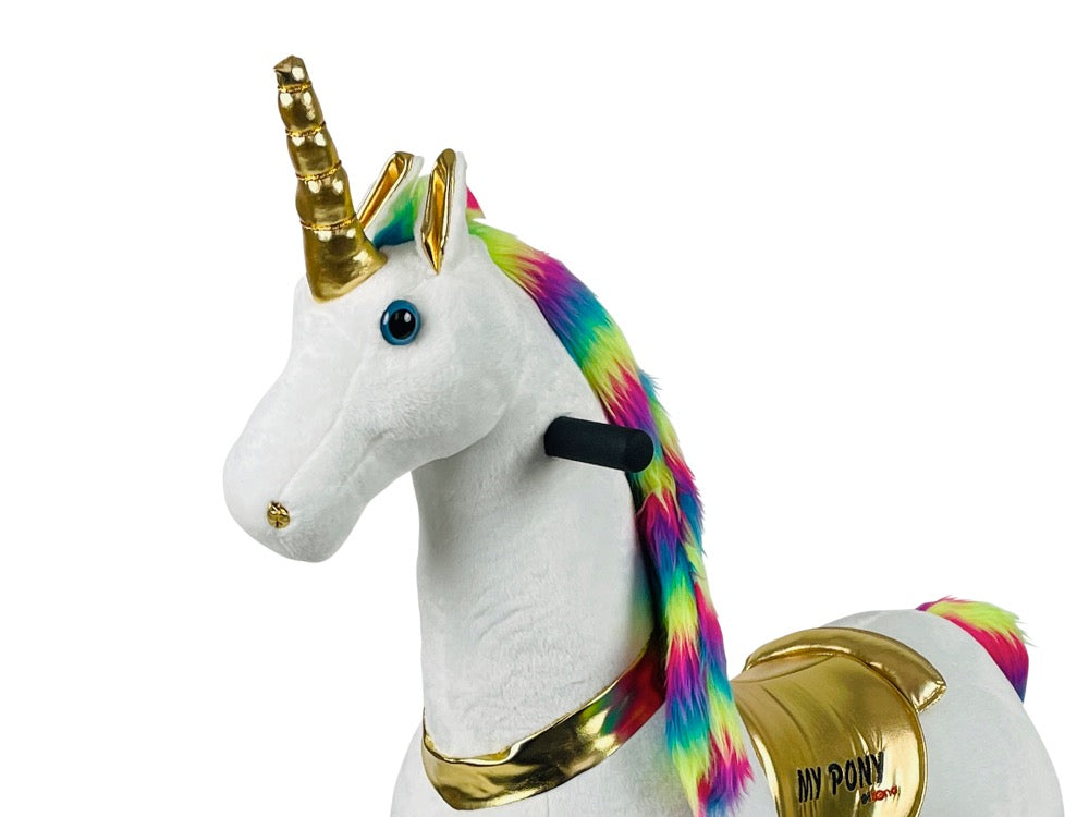 Unicorn Pet-ride Goud